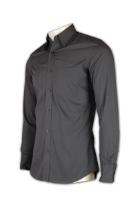 R126 wholesale solid work shirts